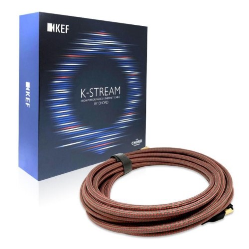 KEF    K STREAM CABLE TITANIUM / RED