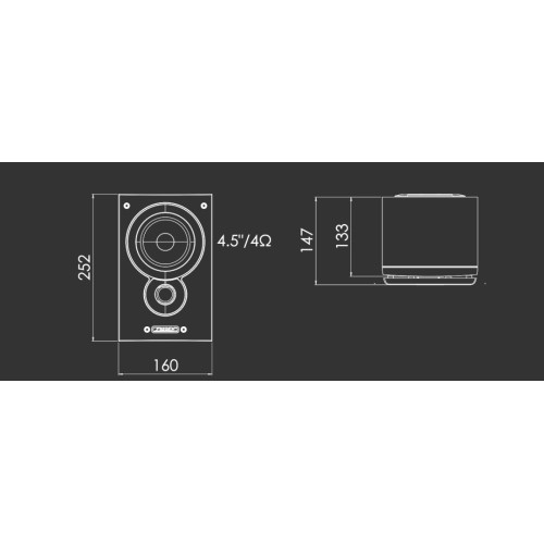 MISSION VX-S 2-JUOSTŲ GALINĖ GARSO KOLONĖLĖ MISSION VX-S 2-JUOSTŲ GALINĖ GARSO KOLONĖLĖ