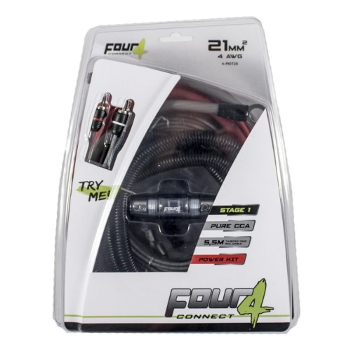 AUTO CONNECT FOUR CONNECT 4-PKIT20 PAJUNGIMO KOMPLEKTAS 20 MM² SKIRTAS AUTOMOBILINIŲ STIPRINTUVŲ MAITINIMUI AUTO CONNECT FOUR CONNECT 4-PKIT20 PAJUNGIMO KOMPLEKTAS 20 MM² SKIRTAS AUTOMOBILINIŲ STIPRINTUVŲ MAITINIMUI