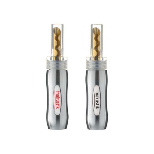 IN-AKUSTIK    BFA BANANA TIPO KIŠTUKAI RINKINIO KAINĄ 4VNT KABELIO SEKCIJA 6.0 MM² 