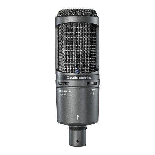 AUDIO TECHNICA    AT 2020 USB+ STUDIJINIS KONDENSATORINIS MIKROFONAS 