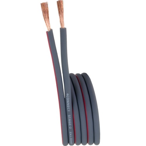 FOUR CONNECT 4-800240 STAGE2 OFC SPEAKER CABLE 2×1.5MM2, 200M