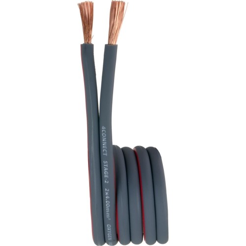 FOUR CONNECT 4-800242 STAGE2 OFC SPEAKER CABLE 2×4.0MM2, 100M