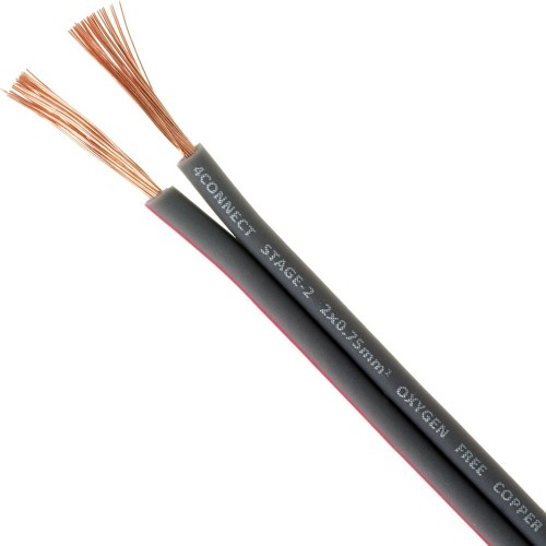 FOUR CONNECT 4-800239 STAGE2 OFC SPEAKER CABLE 2×0.75MM2, 250M
