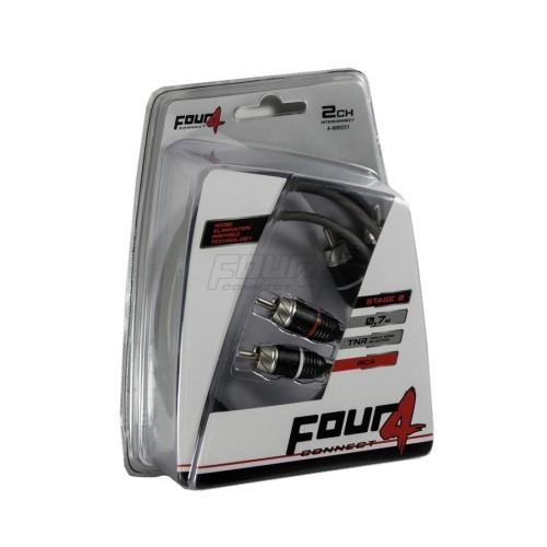 FOUR CONNECT 4-800251 STAGE2 RCA-CABLE 0.75M FOUR CONNECT 4-800251 STAGE2 RCA-CABLE 0.75M