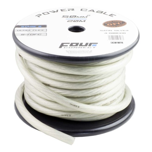 FOUR CONNECT 4-800318 STAGE3 50MM2 SATIN SILVER S-TOFC VIRTAKAAPELI FOUR CONNECT 4-800318 STAGE3 50MM2 SATIN SILVER S-TOFC VIRTAKAAPELI