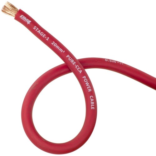 FOUR CONNECT 4-PC20P POWER CABLE 20MM2 RED 50M