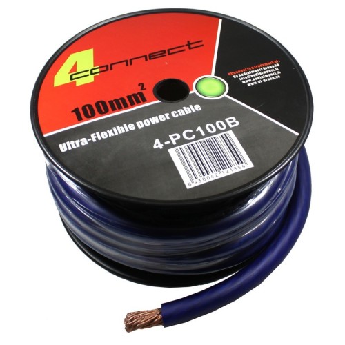 FOUR CONNECT 4-PC100B POWER CABLE 100MM2 BLUE 12M