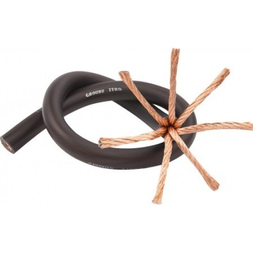 GROUND ZERO VIRTAKAAPELI50MM2 SOFT 20M TUM.RUSKEA