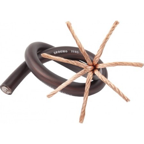 GROUND ZERO VIRTAKAAPELI35MM2 SOFT 30M TUM.RUSKEA