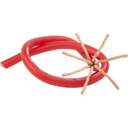 GROUND ZERO VIRTAKAAPELI20MM2 SOFT 50M PUNAINEN