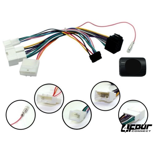 FOUR CONNECT DACIA STEERING WHEEL REMOTE ADAPTER