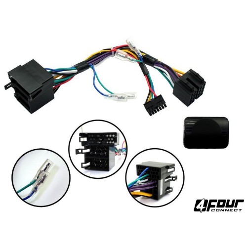 FOUR CONNECT FIAT STEERING WHEEL REMOTE ADAPTER