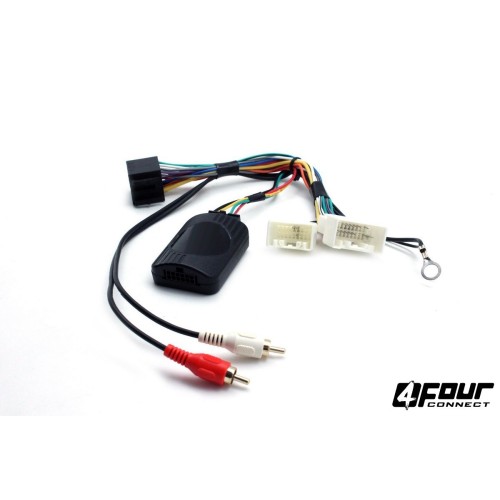 FOUR CONNECT MITSUBISHI/PEUGEOT STEERING WHEEL REMOTE ADAPTER