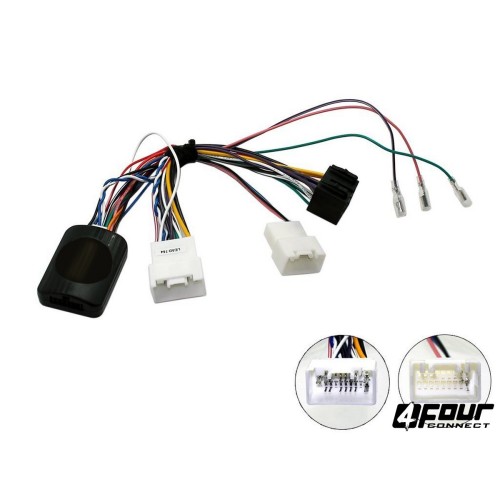 FOUR CONNECT MITSUBISHI STEERING WHEEL REMOTE ADAPTER