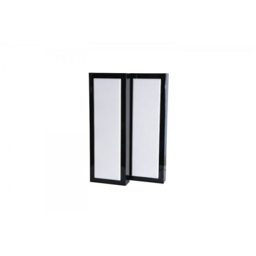 DLS FLATBOX XL BLACK (3 VIENETŲ KOMPL.)