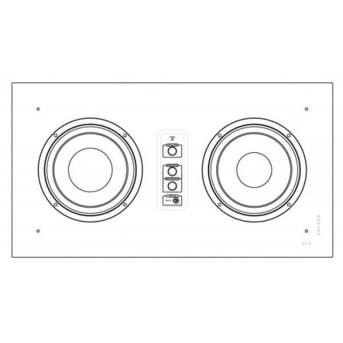 DLS FLATSUB STEREO ONE BLACK GLOSS