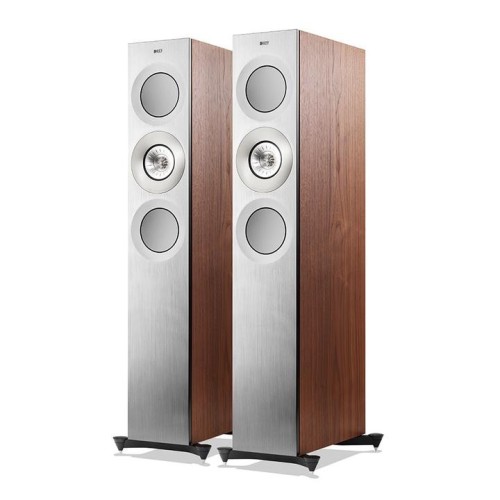 KEF REFERENCE 3 SILVER SATIN WALNUT
