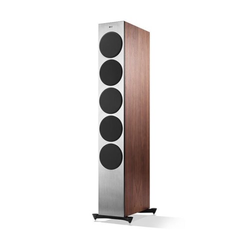 KEF REFERENCE 5 SILVER SATIN WALNUT