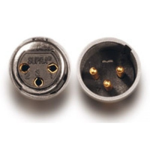 SUPRA SUBLINK 1XLR/F-1XLR/M BLUE 12M