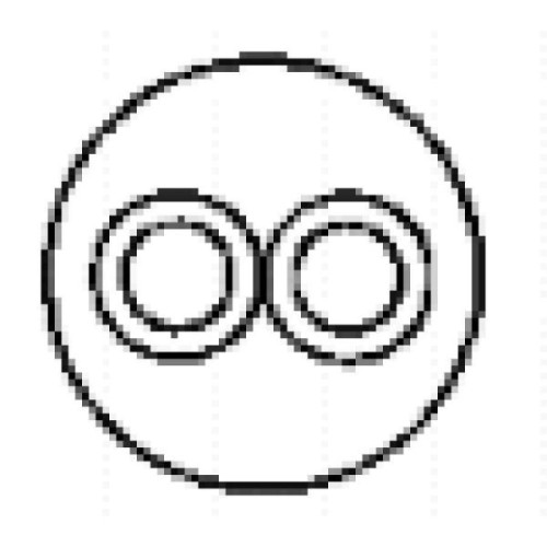 SUPRA RONDO 2X2.5 BLUE 10M