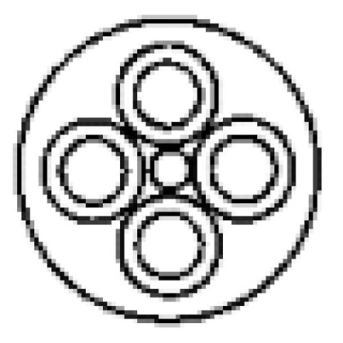 SUPRA RONDO 4X2.5 BLUE 10M