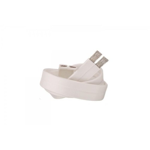 SUPRA FLAT 2X1.6 WHITE 10M INCL. TAPE
