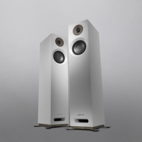 JAMO S 805 GRINDINĖS GARSO KOLONĖLĖS GALIA 80W / 160W, JAUTRUMAS 88DB (2.83V @ 1M, DAŽNIŲ JUOSTA 49HZ - 26KHZ (+/- 3DB) 