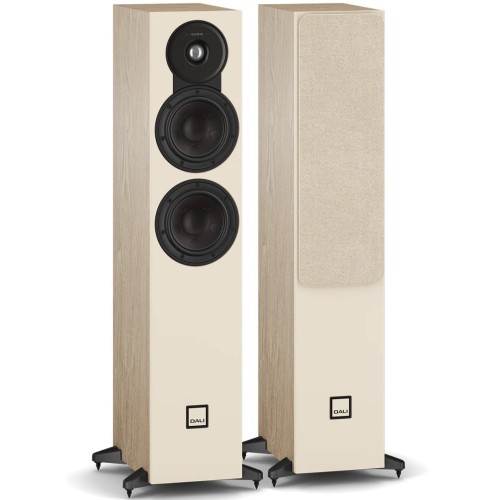 DALI SONIK 5, GRINDINĖS GARSO KOLONĖLĖS, REKOMEND. STIPRINTUVO GALIA: 30 – 150 W, JAUTRUMAS:  88 DB (2.83 V / 1 M), DAŽNIŲ JUOSTA: 39 HZ – 26,000 HZ (±3 DB) 