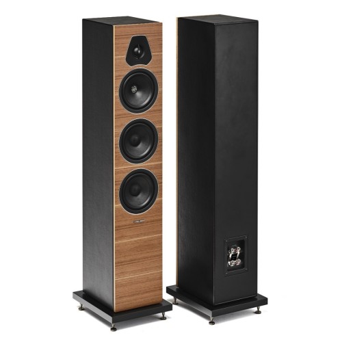 SONUS FABER LUMINA III, GRINDINĖ GARSO KOLONĖLĖ REKOMENDUOJAMA STIPRINTUVO GALIA: 50W – 250W, JAUTRUMAS 89DB SPL (2.83V/1M), DAŽNIŲ ATKŪRIMO DIAPAZONAS: 40 HZ – 24 KHZ 