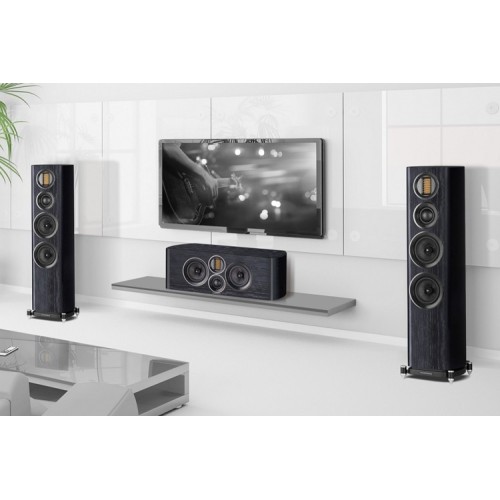 WHARFEDALE EVO 4.4 TRIJŲ JUOSTŲ GRINDINĖS KOLONĖLĖS REKOMENDUOJAMA STIPRINTUVO GALIA 30-200W, DAŽNIŲ JUOSTA 44HZ ~ 22KHZ 