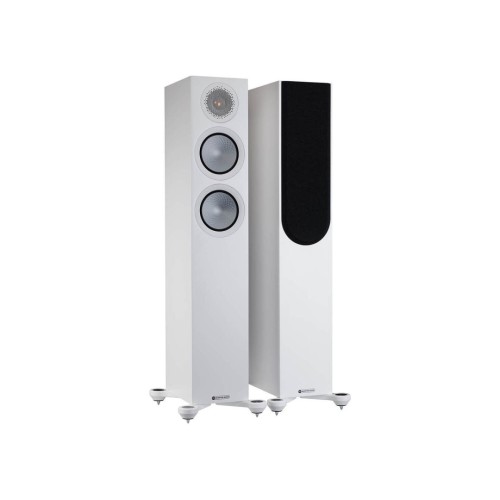 MONITOR AUDIO SILVER 200 7G, GRINDINĖS GARSO KOLONĖLĖS GALIA: 150 W, JAUTRUMAS: 87.5 DB, DAŽNIŲ JUOSTA: 34 HZ - 35 KHZ 