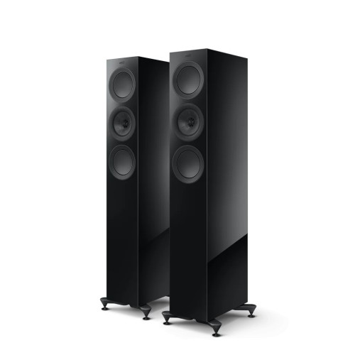 KEF R5 META, 3-JŲ JUOSTŲ GRINDINĖ GARSO KOLONĖLĖ, REKOMEND. STIPRINTUVO GALIA: 15 - 200W, DAŽNIŲ JUOSTA: 52 HZ - 28 KHZ 