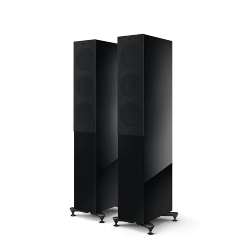 KEF R5 META, 3-JŲ JUOSTŲ GRINDINĖ GARSO KOLONĖLĖ, REKOMEND. STIPRINTUVO GALIA: 15 - 200W, DAŽNIŲ JUOSTA: 52 HZ - 28 KHZ 