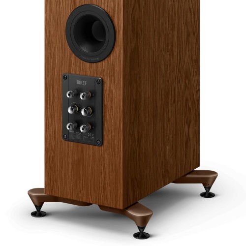 KEF R5 META, 3-JŲ JUOSTŲ GRINDINĖ GARSO KOLONĖLĖ, REKOMEND. STIPRINTUVO GALIA: 15 - 200W, DAŽNIŲ JUOSTA: 52 HZ - 28 KHZ 