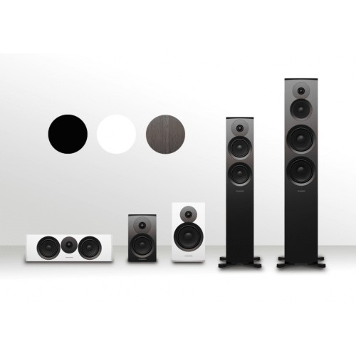 DYNAUDIO EMIT 50 GRINDINĖS GARSO KOLONĖLĖS (PORA) GALIA 2X240W JAUTRUMAS: 87DB (2.83V/1M) 