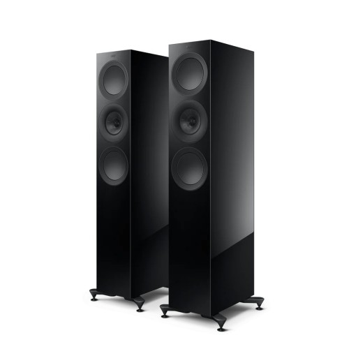 KEF R7 META, 3-JŲ JUOSTŲ GRINDINĖ GARSO KOLONĖLĖ, REKOMEND. STIPRINTUVO GALIA: 15 - 250W, DAŽNIŲ JUOSTA: 48 HZ - 28 KHZ 