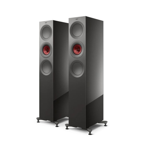 KEF R7 META, 3-JŲ JUOSTŲ GRINDINĖ GARSO KOLONĖLĖ, REKOMEND. STIPRINTUVO GALIA: 15 - 250W, DAŽNIŲ JUOSTA: 48 HZ - 28 KHZ 