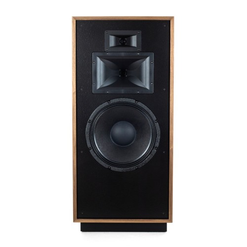 KLIPSCH FORTE IV – TRIJŲ JUOSTŲ AUKŠTOS KLASĖS „HERITAGE“ SERIJOS GRINDINĖ KOLONĖLĖ SU PASYVIU RADIATORIU. DAŽNIŲ ATSAKAS: 38 HZ – 20 KHZ (±3 DB)  