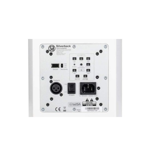 SYSTEM AUDIO SA LEGEND 40.2 SILVERBACK GRINDINĖS GARSO KOLONĖLĖS GALIA: 300 W, DAŽNIŲ JUOSTA: 20-25.000 HZ, XLR JUNGTIS, KOLONĖLĖJE SUMONTUOTI LEGEND SERIJOS GARSIAKALBIAI 