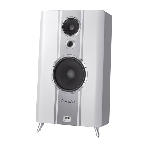 HECO DIREKT DREIKLANG 3-JŲ KRYPČIŲ GARSIAKALBIS SU BASS-REFLEX GALIA 350/600W JAUTRUMAS 98 DB DAŽNIŲ JUOSTA 19 - 30.000 HZ 