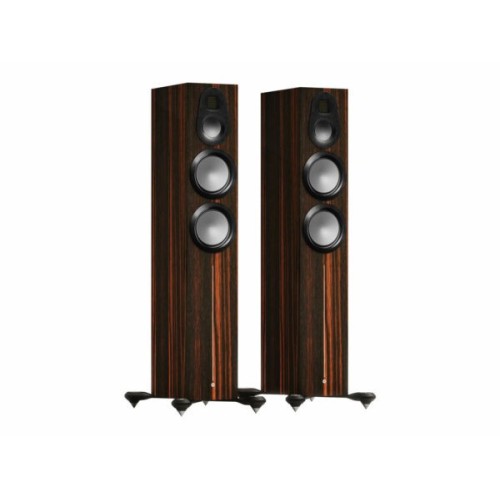 MONITOR AUDIO GOLD 500 (6G) GRINDINĖS KOLONĖLĖS REKOMENDUOJAMA STIPRINTUVO GALIA 130 – 600 W  RMS GALIA 250 W, DAŽNIŲ JUOSTA 25 HZ – 60 KHZ 