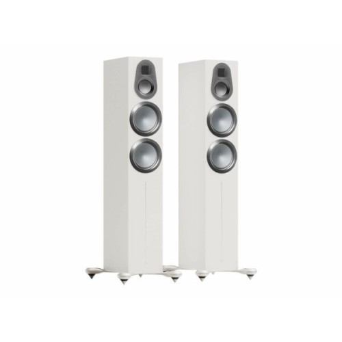 MONITOR AUDIO GOLD 500 (6G) GRINDINĖS KOLONĖLĖS REKOMENDUOJAMA STIPRINTUVO GALIA 130 – 600 W  RMS GALIA 250 W, DAŽNIŲ JUOSTA 25 HZ – 60 KHZ 