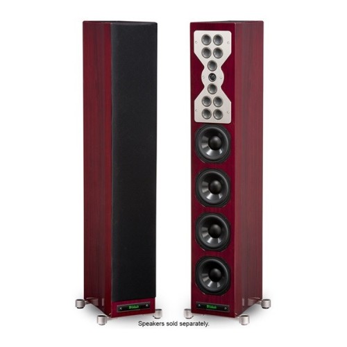 MCINTOSH XR100 – AUKŠTOS KLASĖS GRINDINĖ 4 KRYPČIŲ GARSO KOLONĖLĖ. NOMINALI VARŽA: 8 OMAI.​  GALINGUMO DIAPAZONAS: NUO 75 IKI 600 W.​ DAŽNIŲ DIAPAZONAS: 30 HZ – 45 KHZ.​​ JAUTRUMAS (2,8 V/1 M): 87 DB.​ 