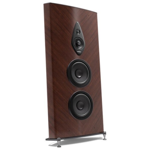 SONUS FABER STRADIVARI G2 – AUKŠTOS KLASĖS GRINDINĖ KOLONĖLĖ. DAŽNIŲ JUOSTA: 25 HZ – 35 000 HZ, JAUTRUMAS (SENSITIVITY): 92 DB SPL (2,83 V / 1 M) 