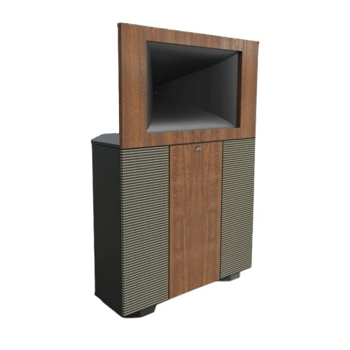 KLIPSCH JUBILEE – AUKŠČIAUSIOS KLASĖS „HERITAGE“ SERIJOS GRINDINĖ HORN TIPO GRINDINĖ KOLONĖLĖ DAŽNIŲ ATSAKAS: 18 HZ – 20 KHZ (+1.75 DB / −3 DB) 
