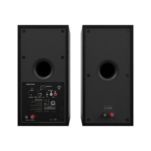 KLIPSCH R-50PM, AKTYVIOS LENTYNINĖS GARSO KOLONĖLĖS GALIA: 120W, DAŽNIŲ JUOSTA: 55HZ – 20KHZ 
