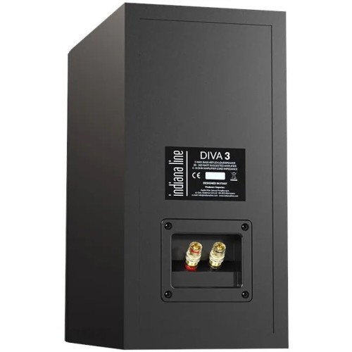 INDIANA LINE DIVA 3, LENTYNINĖS GARSO KOLONĖLĖS GALIA: 100 W, DAŽNIŲ JUOSTA: 45 – 23000 HZ, JAUTRUMAS: (2,8 V/1 M) 90 DB 