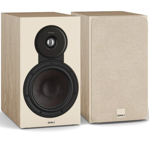 DALI SONIK 3, LENTYNINĖS GARSO KOLONĖLĖS, REKOMEND. STIPRINTUVO GALIA: 25 – 150 W, JAUTRUMAS: 87 DB (2.83 V / 1 M), DAŽNIŲ JUOSTA: 47 HZ – 26,000 HZ (±3 DB) 