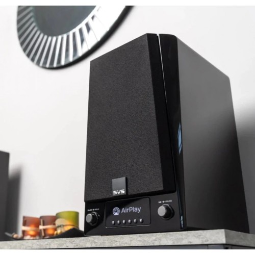 SVS PRIME WIRELESS PRO – PAŽANGIOS DVIEJŲ KRYPČIŲ LENTYNINĖS BELAIDĖS KOLONĖLĖS SU WI-FI, 200 W RMS (50 W X 4, KETURI KLASĖS D STIPRINTUVAI) 